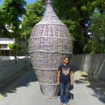 LARGEST POT USING WASTE NEWSPAPER Neelu Patel (born on October 1, 1973) from Ahmedabad, Gujarat, has created waste newspapers into gorgeous items by using newspaper, stick and gum. She has made largest pot, using 5950 waste newspaper and stick to make this pot which measures 16 feet in height and 6 feet diameter as on October 28, 2015. Record Category: Arts & Creativity